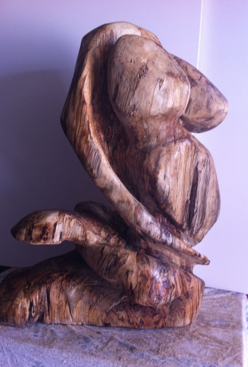 제목이 "Recueille dans tes…"인 미술작품 Alain Bulle로, 원작, 나무