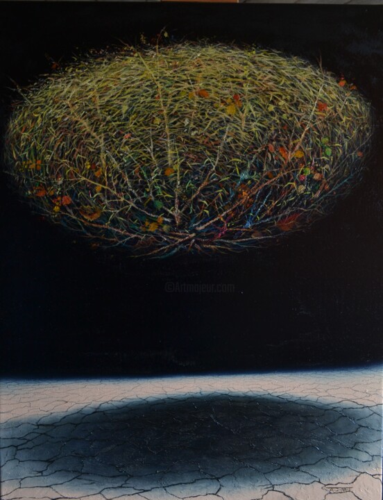 Pintura titulada "Genesis" por Alain Donate Hernandez, Obra de arte original, Oleo