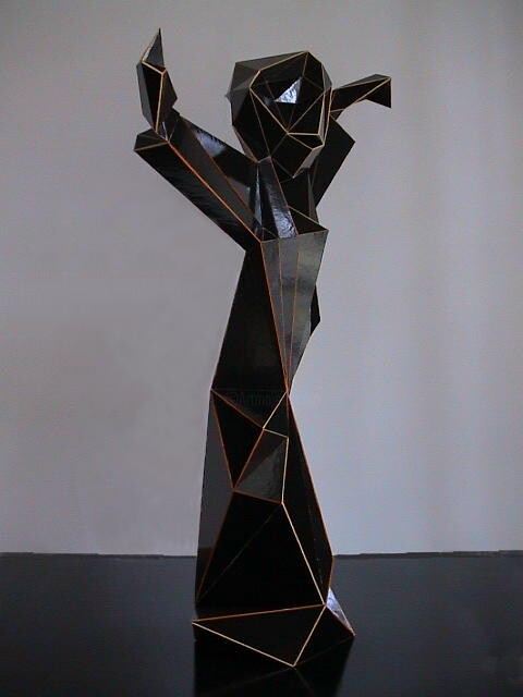 Sculpture intitulée "Elle?" par Alain Faraut, Œuvre d'art originale