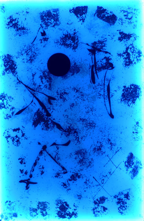 Peinture intitulée "blanc-1.jpg" par Alain Feret, Œuvre d'art originale, Acrylique