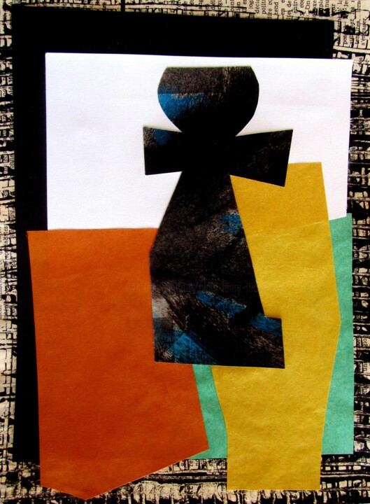 Painting titled "ESPERIT CATAR N°3" by Alain Lamy, Original Artwork