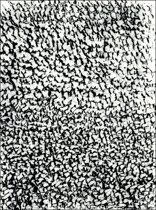 Εκτυπώσεις & Χαρακτικά με τίτλο "MONOTYPE NOIR PAPIE…" από Alain Lamy, Αυθεντικά έργα τέχνης