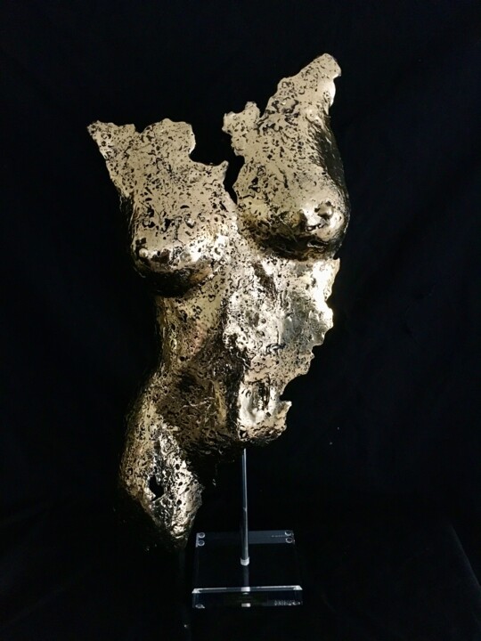 Sculpture intitulée "Adriana" par Alain Mandon, Œuvre d'art originale, Métaux