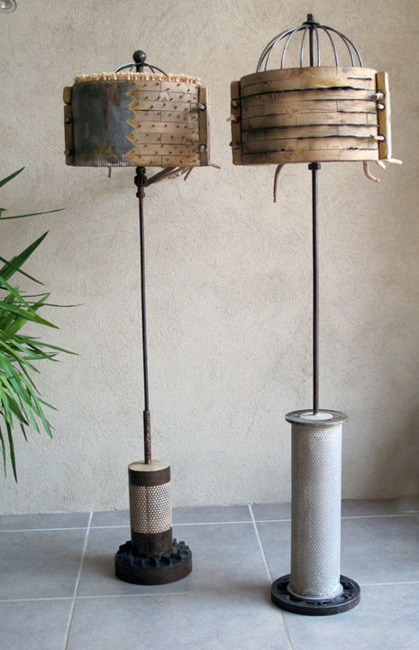 Sculpture titled "2 victoires" by Alain Platet, Original Artwork