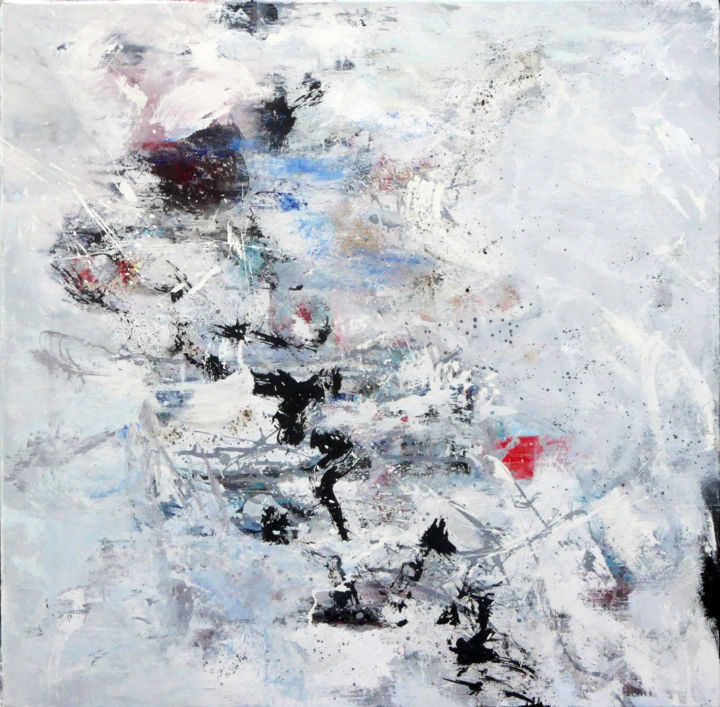 Peinture intitulée "Mai 2020" par Alain Renaud-Studer, Œuvre d'art originale, Acrylique
