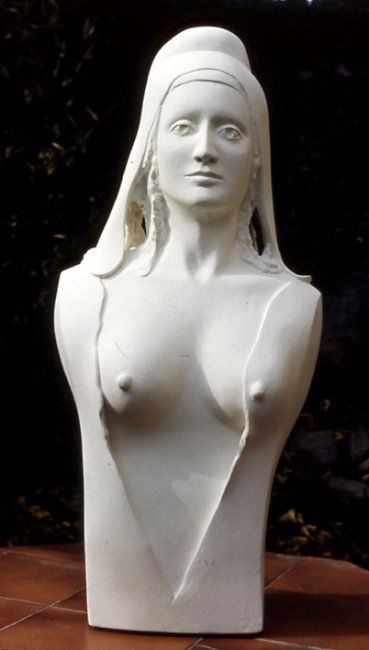 Sculpture titled "Marianne" by Alain Bonnand, Original Artwork