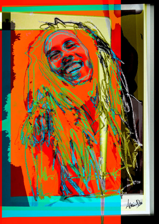 Digital Arts titled "bob-m.jpg" by Alainde, Original Artwork