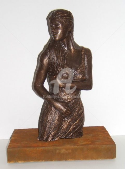 Sculpture titled "l'élégante" by Alain Ravaut, Original Artwork