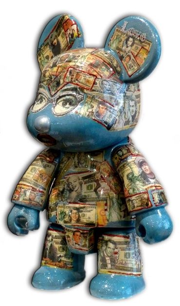 Escultura titulada "A lot of Bucks ..." por Alan Berg, Obra de arte original