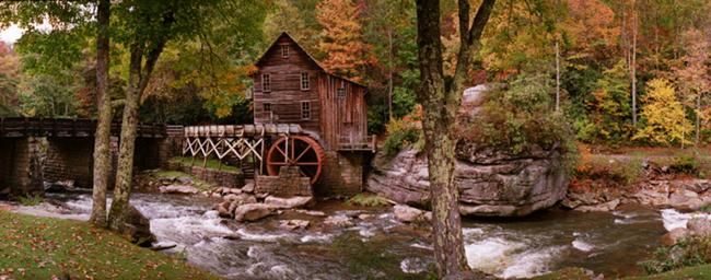Photography titled "Glade Creek Mill Pa…" by Alan Casey, Original Artwork