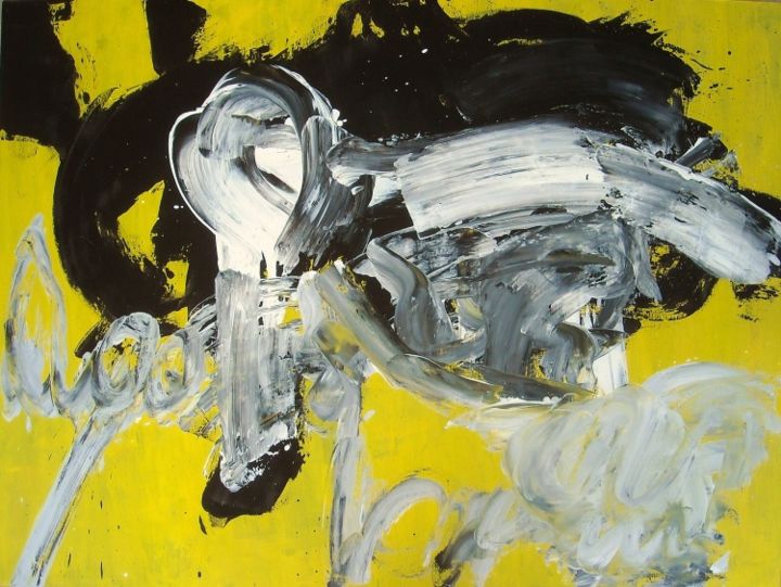 Картина под названием "Plastic Soul" - Alan Taylor Jeffries, Подлинное произведение искусства, Масло