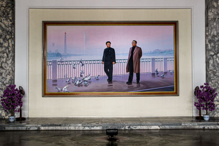 Photography titled "The Kims by the riv…" by Alban Luherne, Original Artwork, Non Manipulated Photography