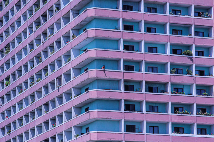 摄影 标题为“Colorful Pyongyang” 由Alban Luherne, 原创艺术品, 非操纵摄影