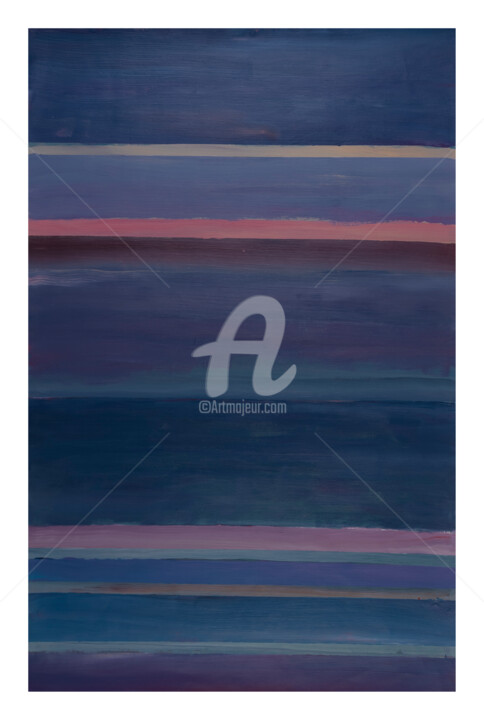 "Serie Horizon" başlıklı Tablo Albert Alcol Costa tarafından, Orijinal sanat, Akrilik Ahşap panel üzerine monte edilmiş