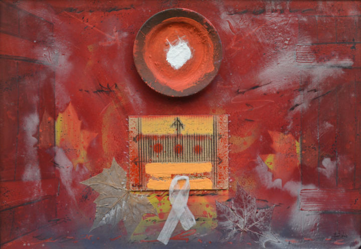 Peinture intitulée "Otoño" par Albert Casals, Œuvre d'art originale,