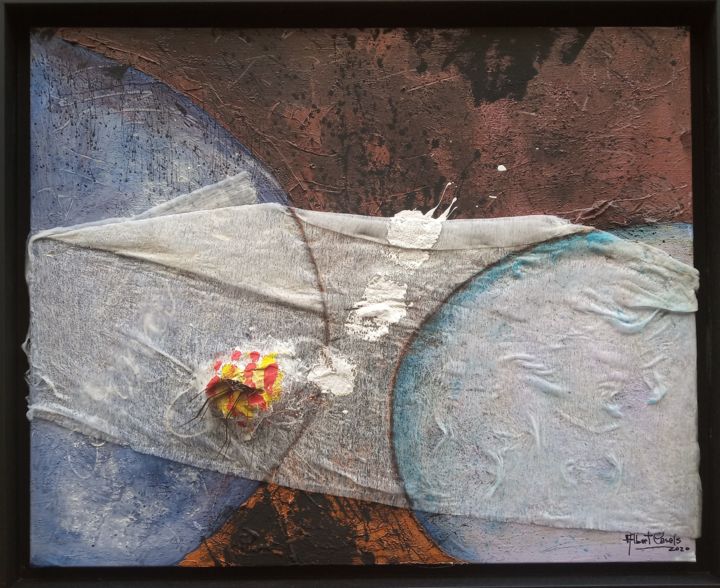 Pintura intitulada "Serie boira baixa.…" por Albert Casals, Obras de arte originais, Pigmentos