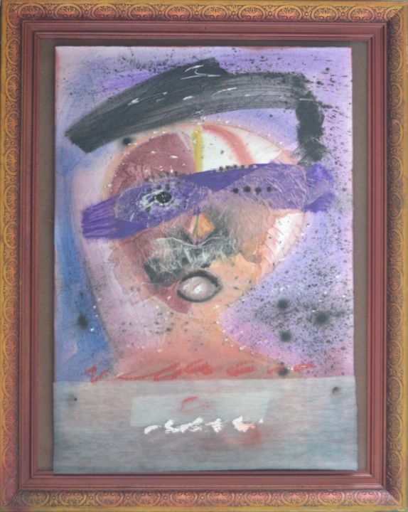 Painting titled "El crit" by Albert Casals, Original Artwork, Other