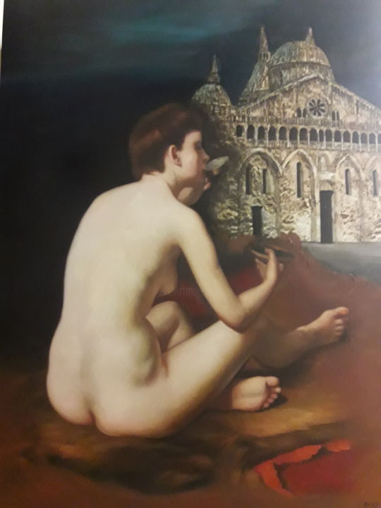 Pittura intitolato "20180215-223221.jpg" da Albertino Spina, Opera d'arte originale
