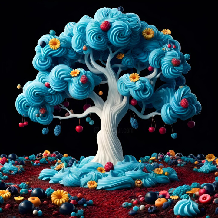 Digital Arts titled "Sweet Whimsy - An E…" by Alberto Capitani, Original Artwork, AI generated image