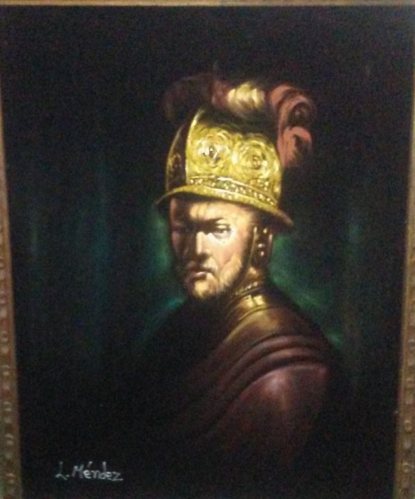 Pintura intitulada "Primer Gobernador d…" por Alberto Del Valle Irizarry, Obras de arte originais, Óleo
