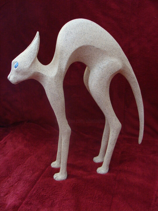 「Sphynx」というタイトルの彫刻 Alberto Kissolaによって, オリジナルのアートワーク, その他