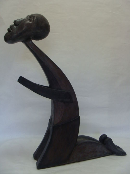 Sculpture intitulée "Peregrino" par Alberto Kissola, Œuvre d'art originale, Autre