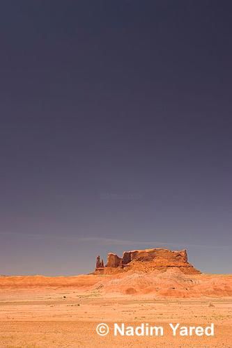 Photography titled "High Desert Butte,…" by Nadim Yared, Original Artwork