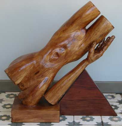 Sculpture titled "União" by Alceo Luiz De Costa Dcosta, Original Artwork