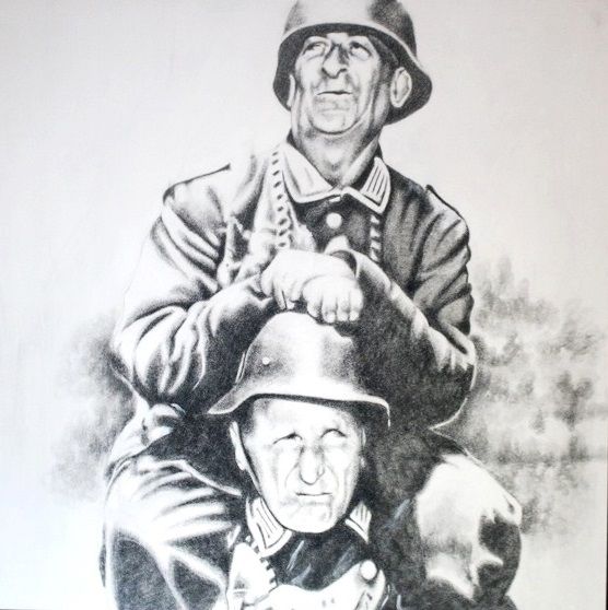 La Grande Vadrouille - Louis de Funès and Bourvil - Photo, Limited Edition  - Framed & Numbered - Catawiki