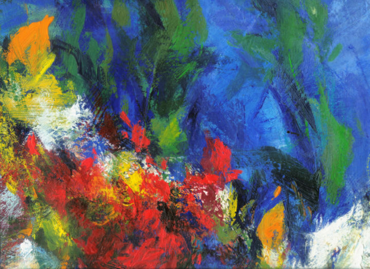 Pintura intitulada "limite-11.jpg" por Aldoluiz De Paula Fonseca, Obras de arte originais,