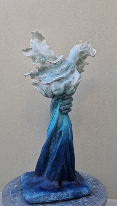 Sculpture titled "Sin título" by Alejandra Valeiro, Original Artwork, Clay