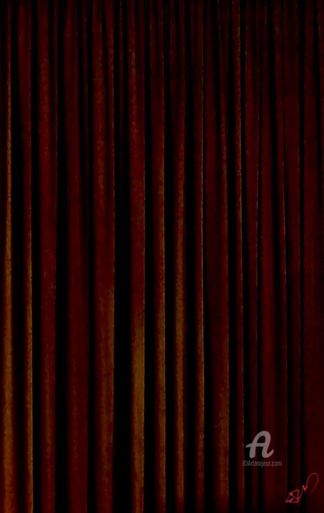 Photographie intitulée "Iron curtain" par Aleksandr Shepelev, Œuvre d'art originale, Photographie numérique