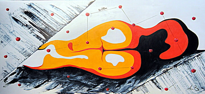 Картина под названием "СЛАДКОЕ" - Александр Валуев, Подлинное произведение искусства, Масло