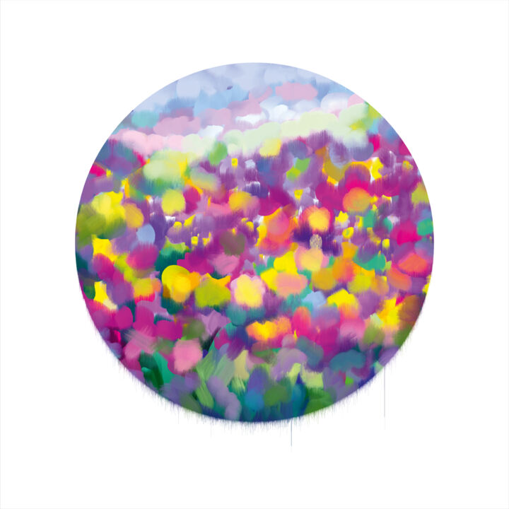 Цифровое искусство под названием "Square round" - Alexandra Ladygina, Подлинное произведение искусства, Цифровая живопись