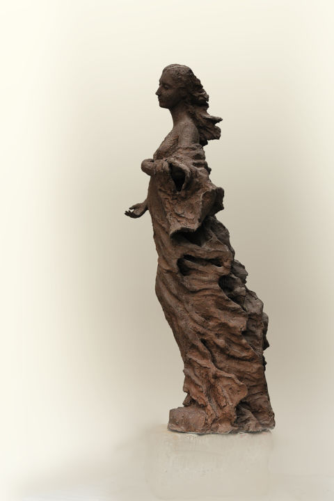 Rzeźba zatytułowany „Pregnant” autorstwa Aleksandra Kann-Bogomilska, Oryginalna praca