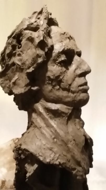 Rzeźba zatytułowany „Chopin.jpg” autorstwa Aleksandra Kann-Bogomilska, Oryginalna praca