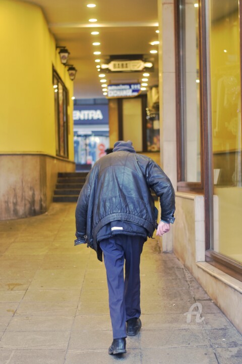 Photography titled "Walking man" by Alen Gurovic, Original Artwork, Non Manipulated Photography