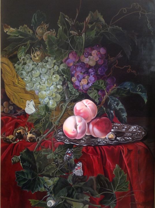 Painting titled "image.jpeg" by Alla Morozova, Original Artwork, Oil