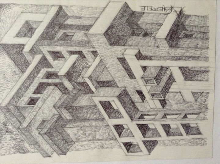 Disegno intitolato "image.jpg" da Ale Kan, Opera d'arte originale,