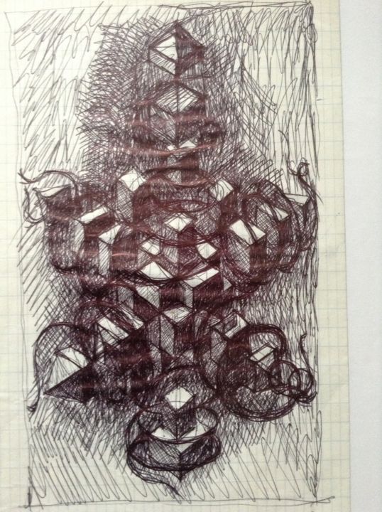 Disegno intitolato "image.jpg" da Ale Kan, Opera d'arte originale,