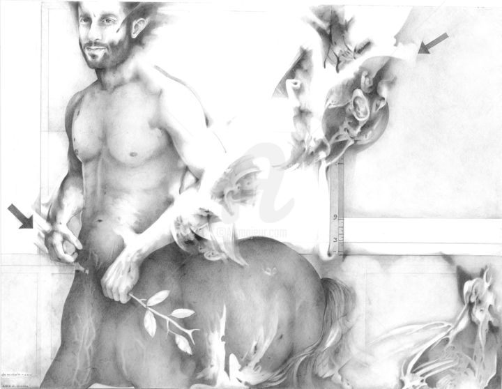 Drawing titled "Alessandro-De-Miche…" by Alessandro De Michele, Original Artwork, Pencil