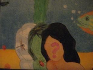 Pintura intitulada "Triptica" por Alessia Martinez Jimenez, Obras de arte originais