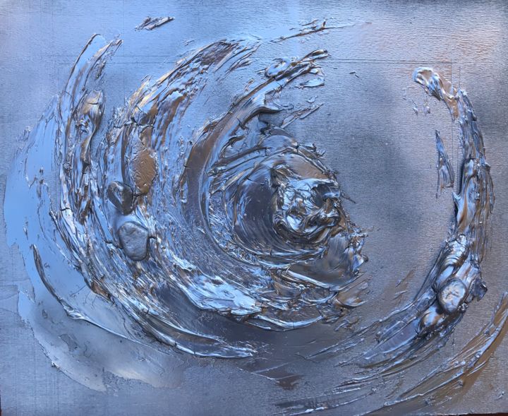 Pittura intitolato "Quantic regeneration" da Alessia Nicolini, Opera d'arte originale, Mosaico