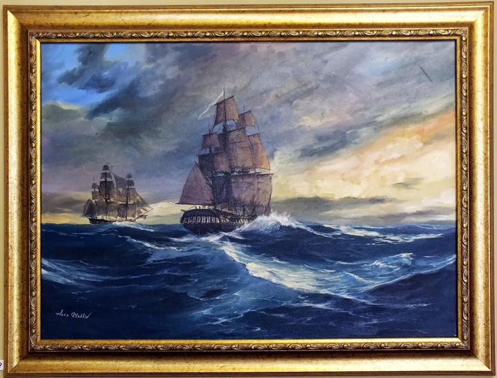 Painting titled "After the Storm" by Alex Blokhin, Original Artwork
