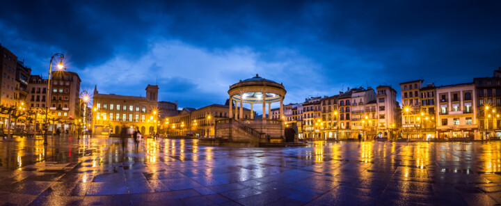 "Plaza del Castillo" başlıklı Fotoğraf Alex V tarafından, Orijinal sanat, Dijital Fotoğrafçılık