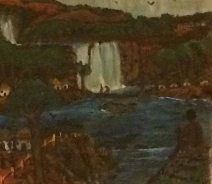 Peinture intitulée "be1766d9-6b1c-4f8a-…" par Alex Ekabe Ekabe, Œuvre d'art originale,