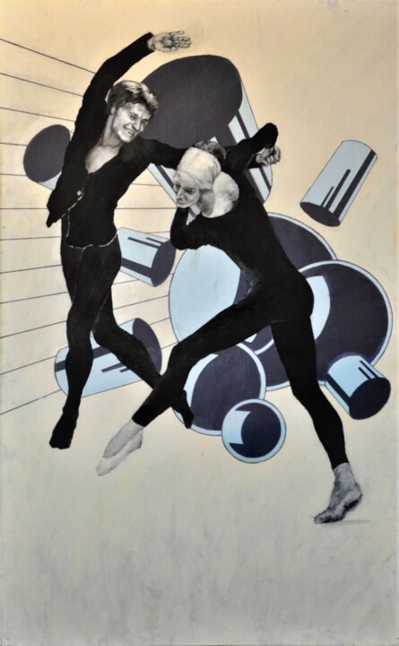 Peinture intitulée "#3 MIKHAIL BARYSHNI…" par Alexander Chalovsky, Œuvre d'art originale, Acrylique
