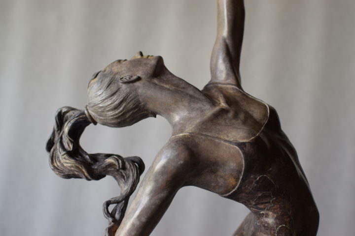 "Expression" başlıklı Heykel Alexandr Karat tarafından, Orijinal sanat, Bronz