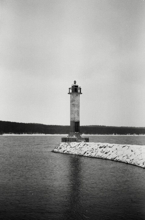 Photography titled "Lighthouse" by Alexandr Lugovoy, Original Artwork, Analog photography