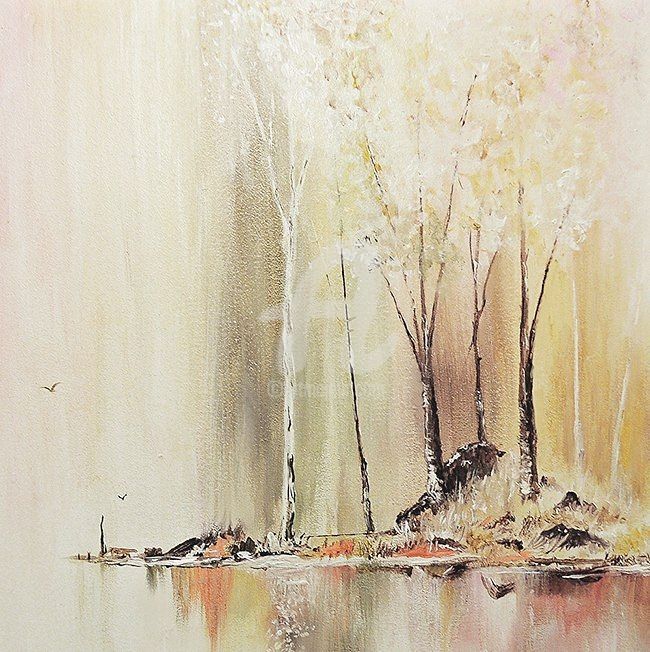 Peinture intitulée ""autumn"" par Alexandr Mironenko, Œuvre d'art originale, Acrylique